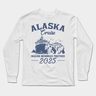 Matching Family Friends and Group Alaska Cruise 2024 Gift For Men Women Long Sleeve T-Shirt